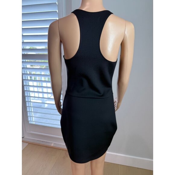 Women's Abercrombie & Fitch Racerback Faux Wrap Mini Dress, size medium - Picture 2 of 12